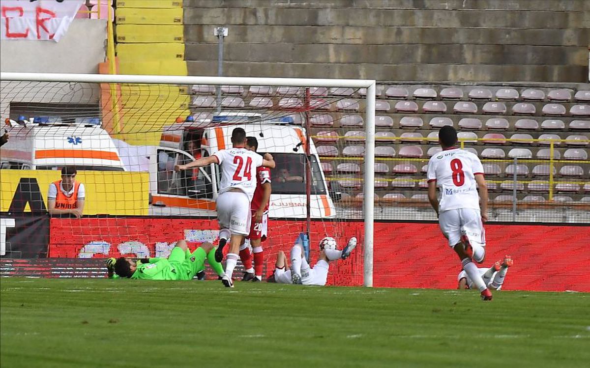 DINAMO - SEPSI 1-3. CRONICĂ: DD în B! „Câinii”, umiliți pe teren propriu în primul meci oficial cu Mihalcea antrenor