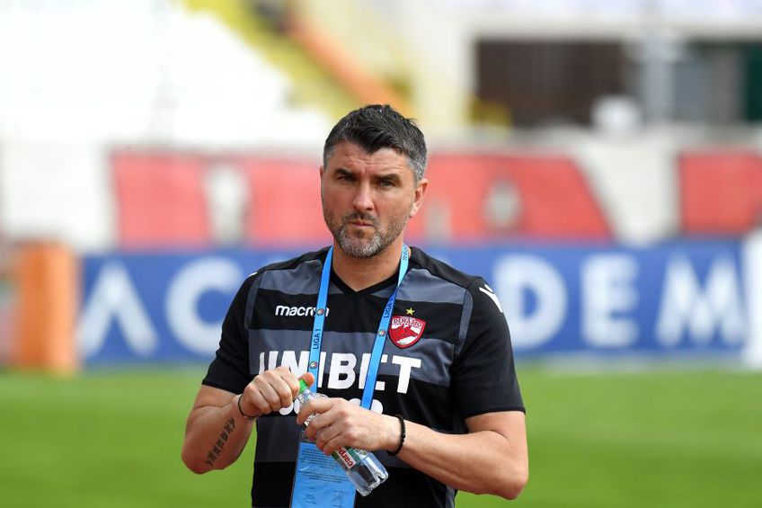 Adrian Mihalcea, în timpul Dinamo - Sepsi 1-3