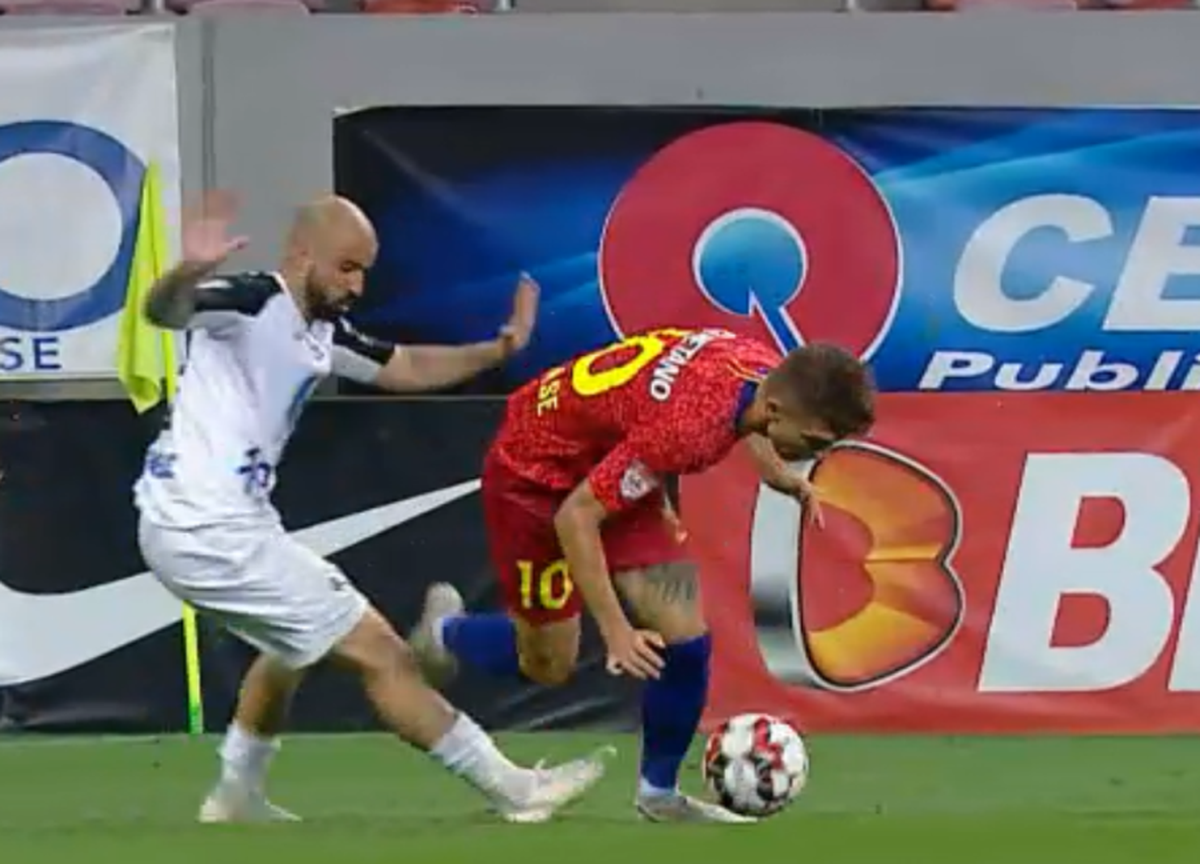 FCSB - GAZ METAN. Florin Tănase, eliminat în 60 de secunde, OUT cu Dinamo! » Decizii corecte? Verdictul lui Cristi Balaj