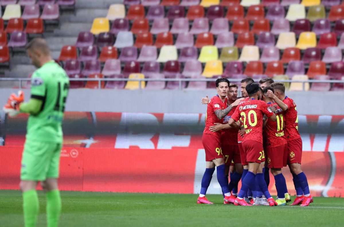 FCSB - Gaz Metan 2-2 » VIDEO + FOTO Final nebun de meci pe Arena Națională! Roș-albaștrii sunt tot mai departe de titlu