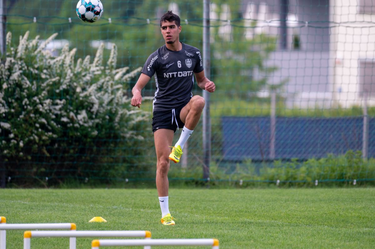 Antrenament CFR Cluj în cantonamentul din Austria (20 iunie 2021)