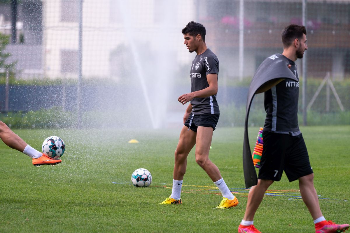 Antrenament CFR Cluj în cantonamentul din Austria (20 iunie 2021)