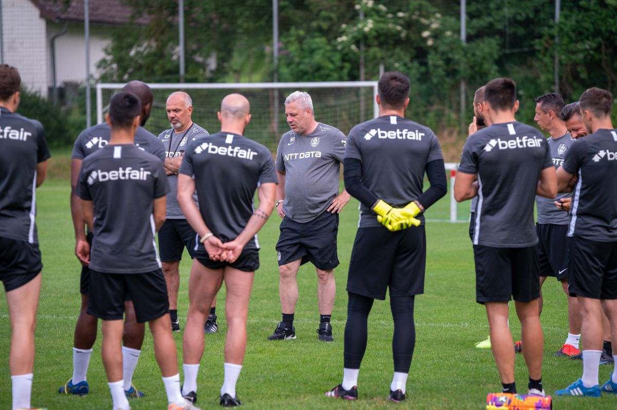 Antrenament CFR Cluj în cantonamentul din Austria (20 iunie 2021)