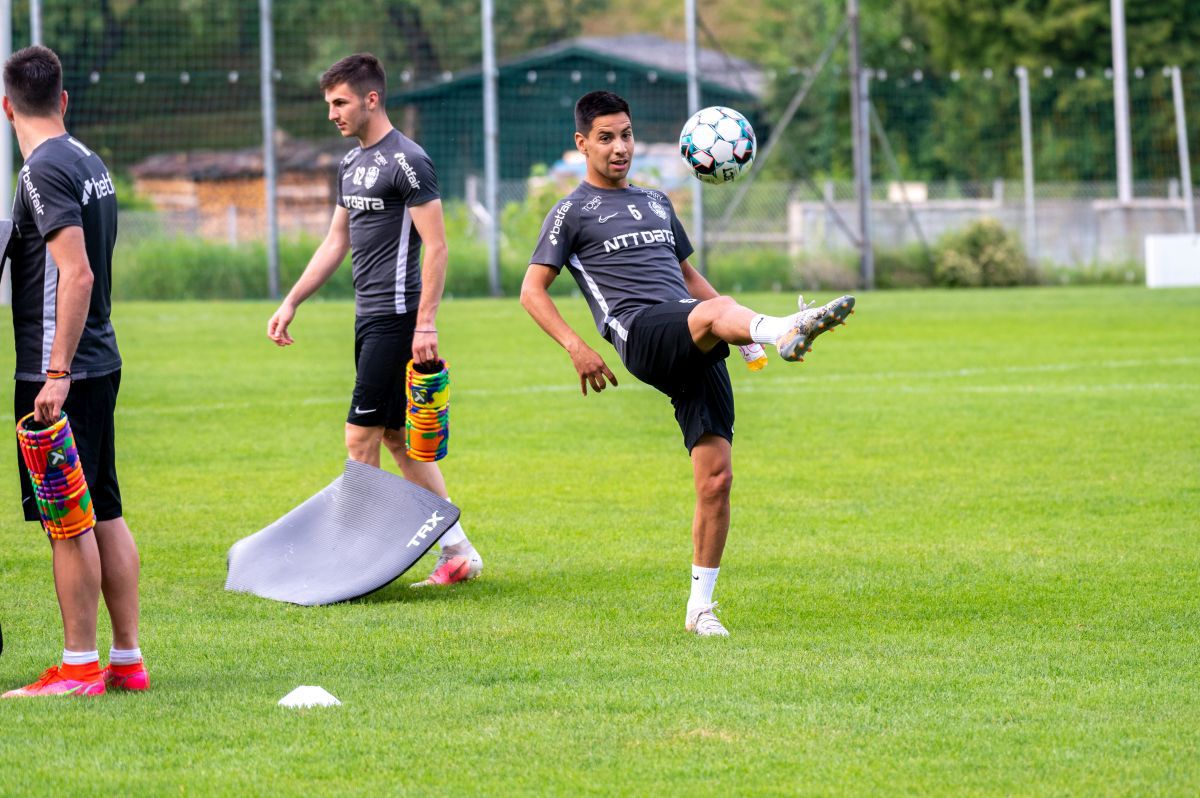 Antrenament CFR Cluj în cantonamentul din Austria (20 iunie 2021)