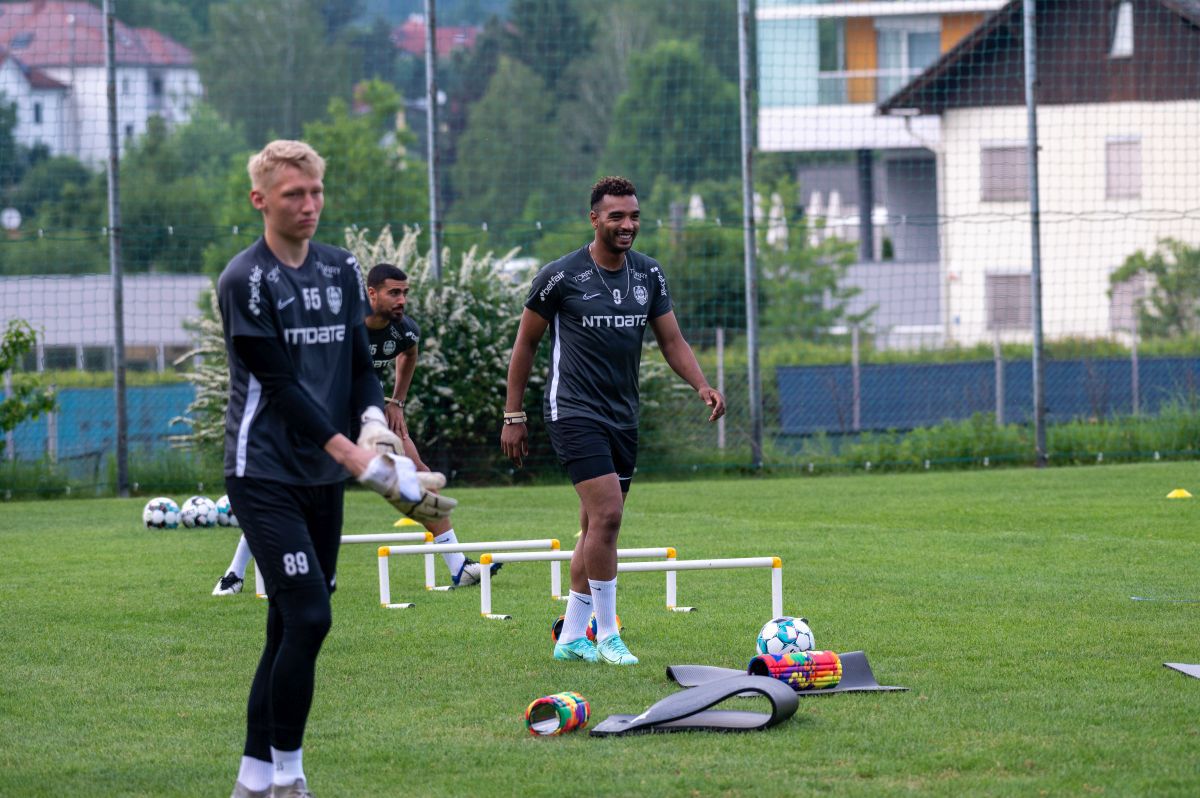 Fotbalistul care a luat ochii tuturor în cantonamentul lui CFR Cluj: „Chiar sunt impresionat”