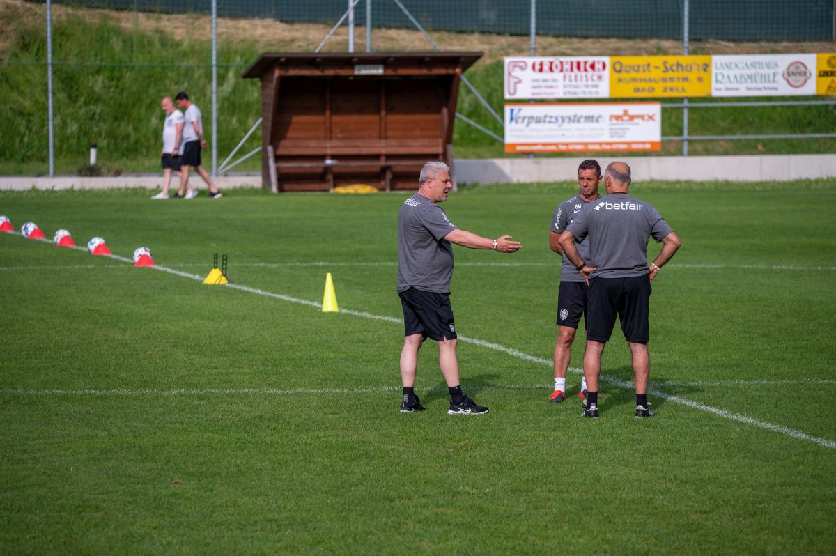 Antrenament CFR Cluj în cantonamentul din Austria (20 iunie 2021)