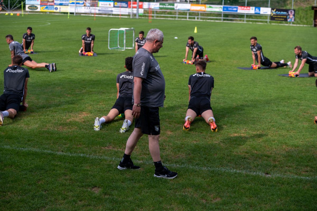 Antrenament CFR Cluj în cantonamentul din Austria (20 iunie 2021)