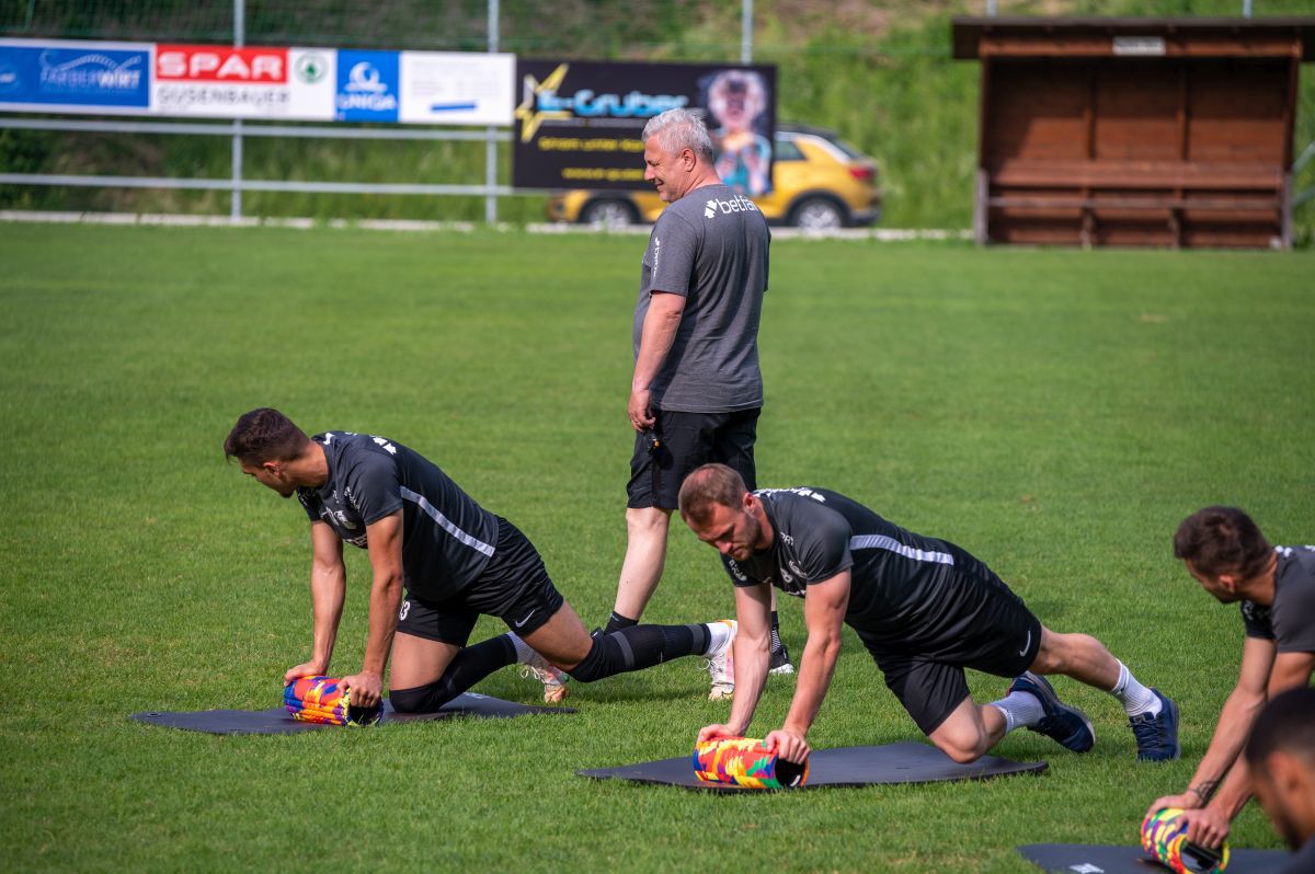 Antrenament CFR Cluj în cantonamentul din Austria (20 iunie 2021)