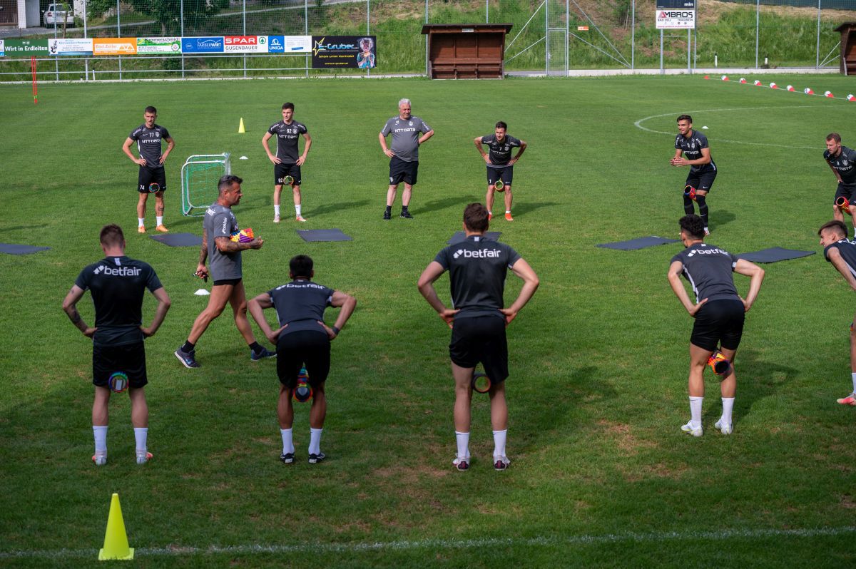 Antrenament CFR Cluj în cantonamentul din Austria (20 iunie 2021)