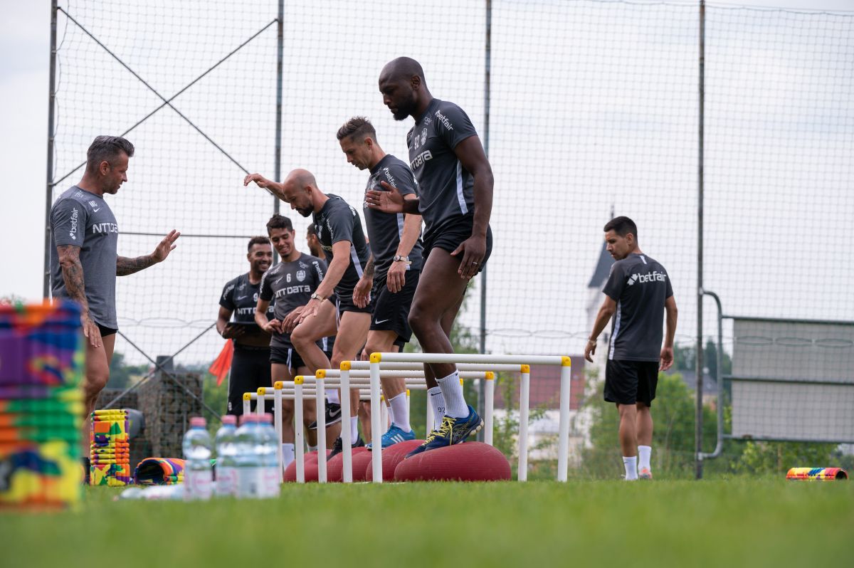 Antrenament CFR Cluj în cantonamentul din Austria (20 iunie 2021)