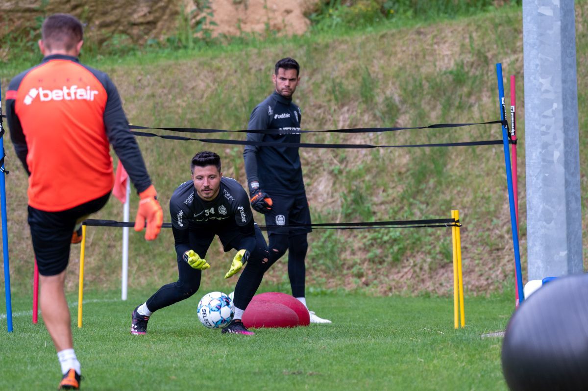 Antrenament CFR Cluj în cantonamentul din Austria (20 iunie 2021)