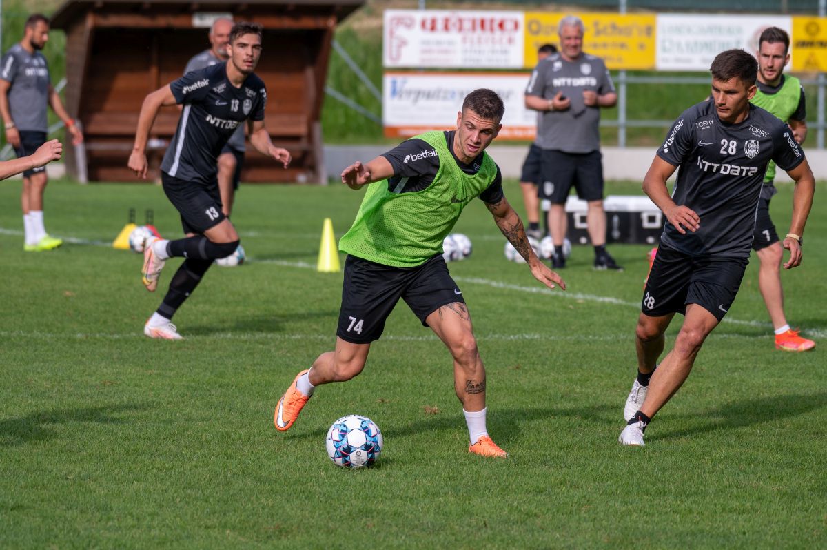 Fotbalistul care a luat ochii tuturor în cantonamentul lui CFR Cluj: „Chiar sunt impresionat”