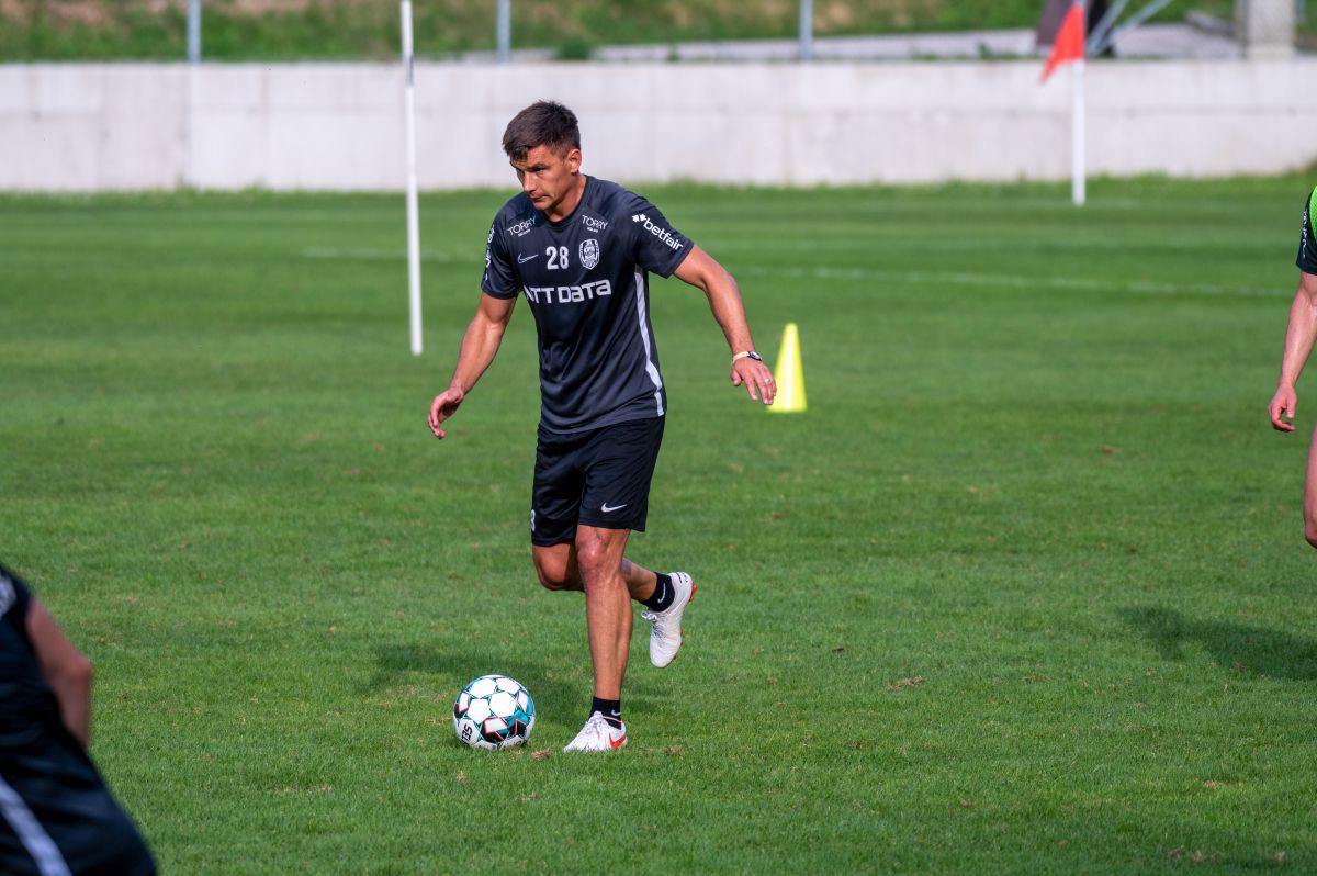 Fotbalistul care a luat ochii tuturor în cantonamentul lui CFR Cluj: „Chiar sunt impresionat”