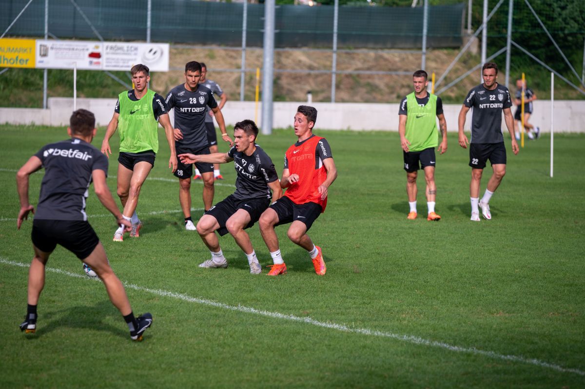 Antrenament CFR Cluj în cantonamentul din Austria (20 iunie 2021)
