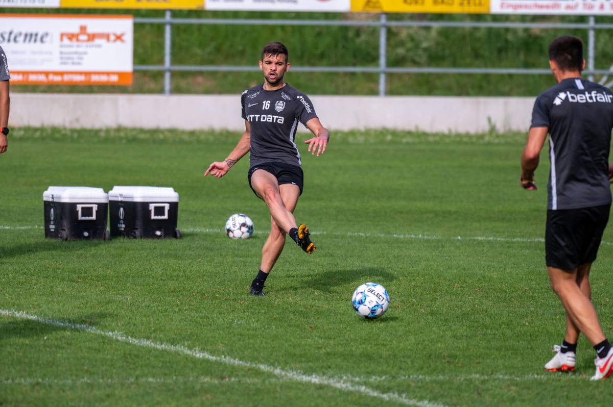 Antrenament CFR Cluj în cantonamentul din Austria (20 iunie 2021)