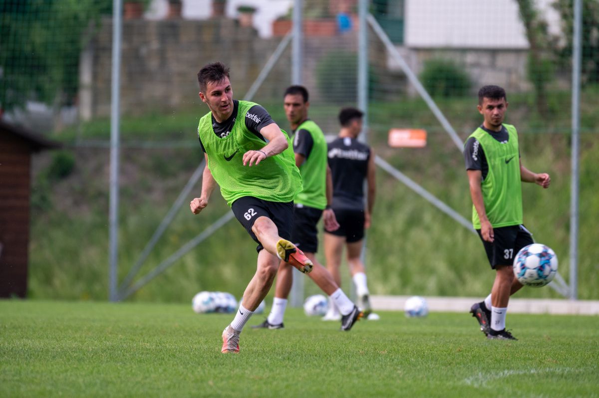 Antrenament CFR Cluj în cantonamentul din Austria (20 iunie 2021)