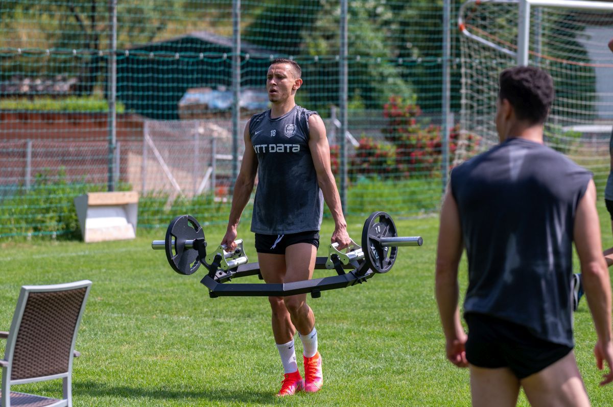 CFR Cluj pregătește amicalul cu Akademia Puskas: cum arată antrenamentele din Austria