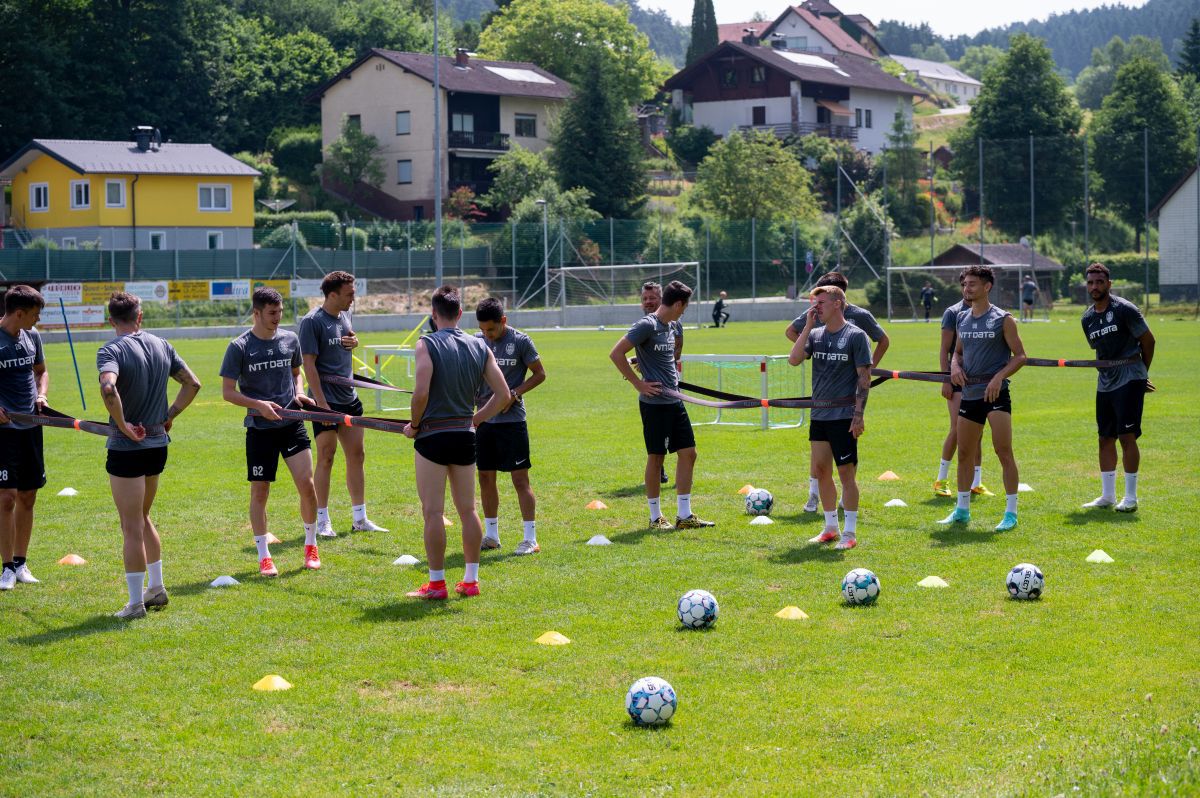 CFR Cluj pregătește amicalul cu Akademia Puskas: cum arată antrenamentele din Austria