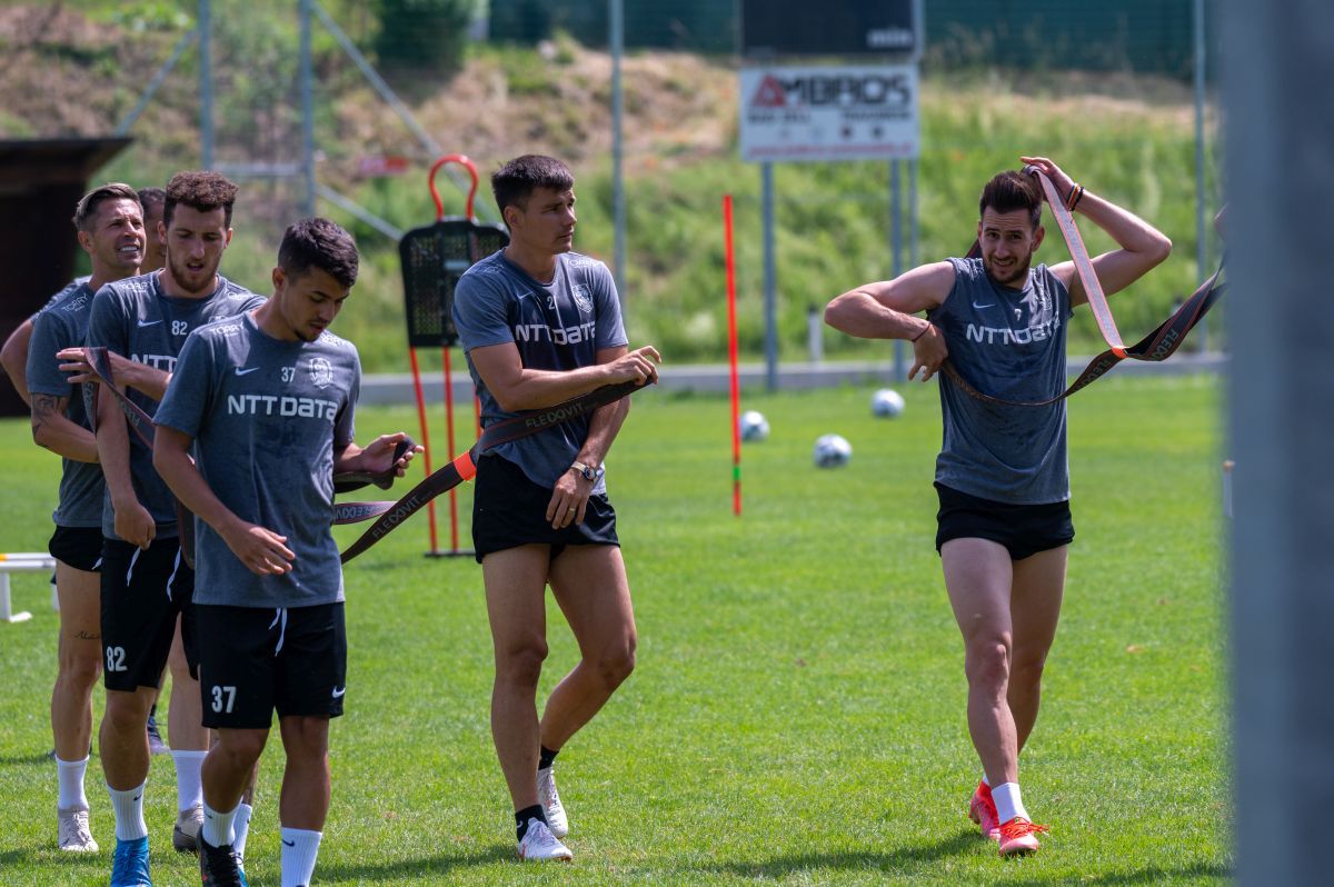 CFR Cluj pregătește amicalul cu Akademia Puskas: cum arată antrenamentele din Austria