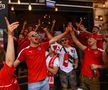 Ca într-un fan-zone oficial! Centrul Vechi a fost asaltat de mii de suporteri înaintea duelului Ucraina - Austria de la Euro 2020.