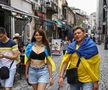 SHOW în Centrul Vechi, înainte de Ucraina - Austria » Forțele de ordine au fraternizat cu fanii