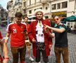 SHOW în Centrul Vechi, înainte de Ucraina - Austria » Forțele de ordine au fraternizat cu fanii