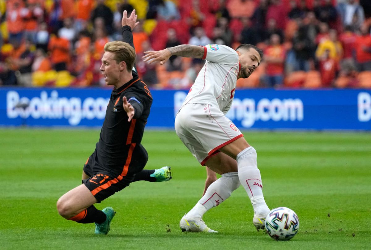Macedonia de Nord - Olanda 0-3 » L-a supărat pe Pandev la retragere! Cum s-a descurcat Kovacs în primul lui meci la Euro