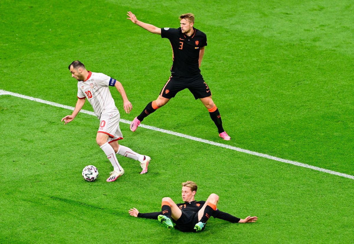 Macedonia de Nord - Olanda 0-3 » L-a supărat pe Pandev la retragere! Cum s-a descurcat Kovacs în primul lui meci la Euro