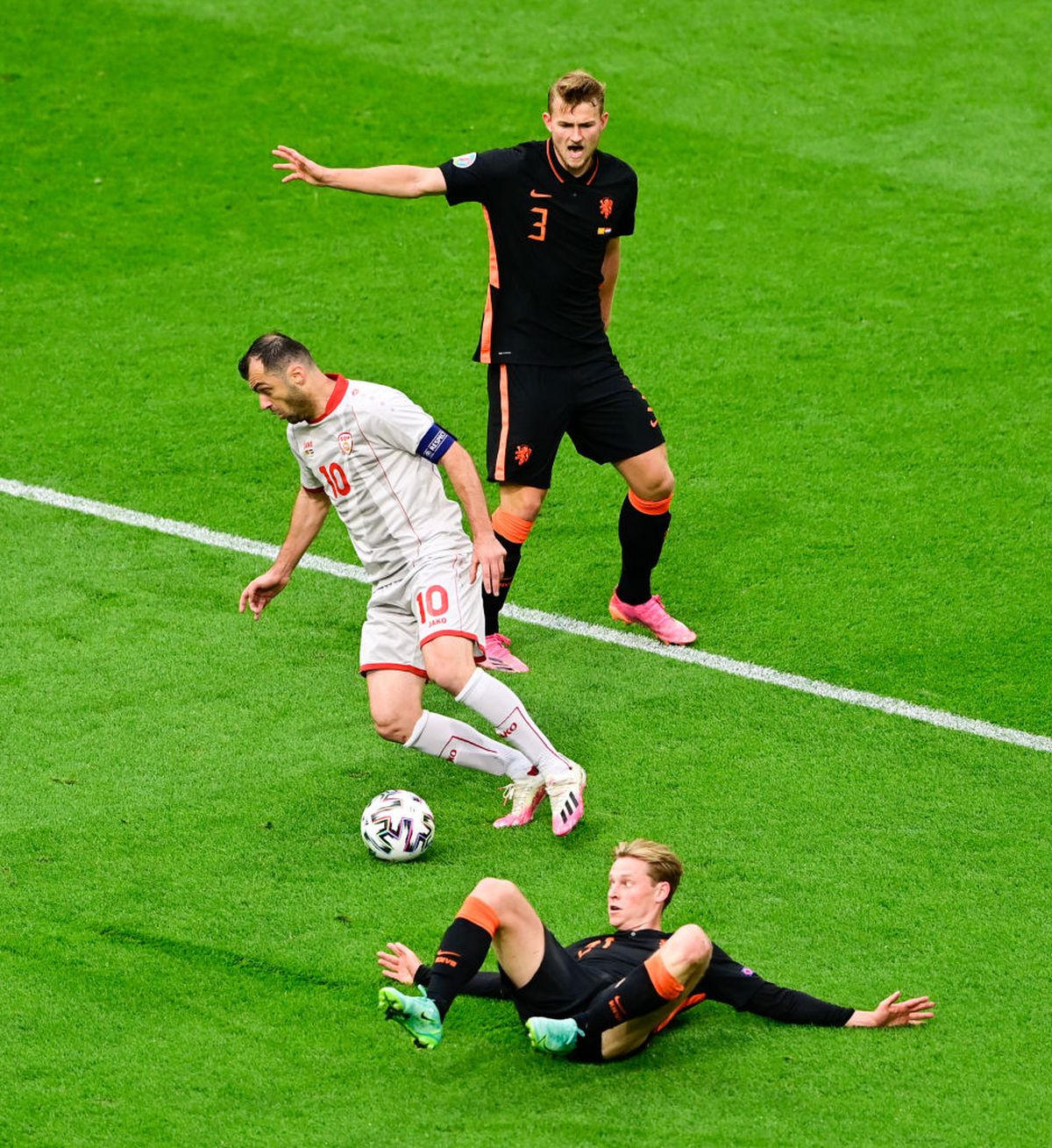 Macedonia de Nord - Olanda 0-3 » L-a supărat pe Pandev la retragere! Cum s-a descurcat Kovacs în primul lui meci la Euro