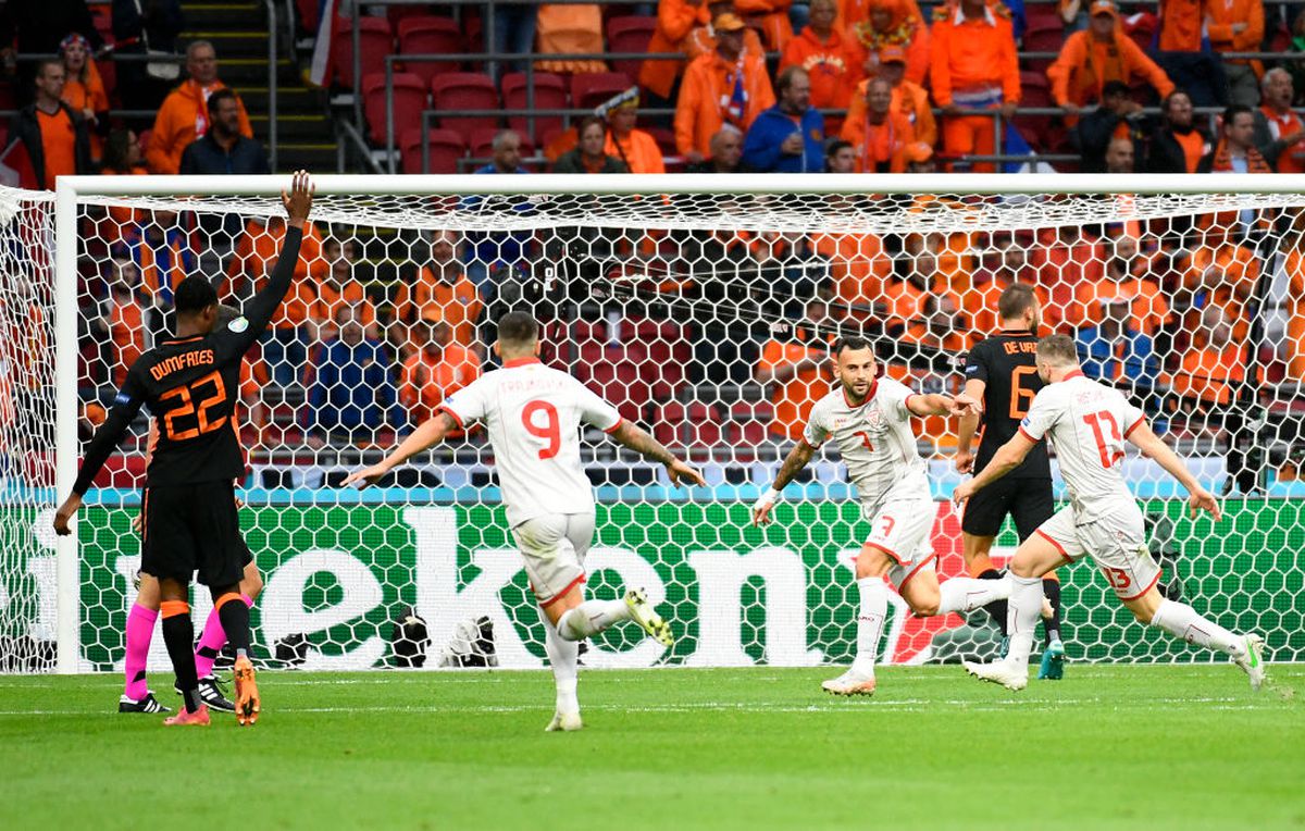 Macedonia de Nord - Olanda 0-3 » L-a supărat pe Pandev la retragere! Cum s-a descurcat Kovacs în primul lui meci la Euro