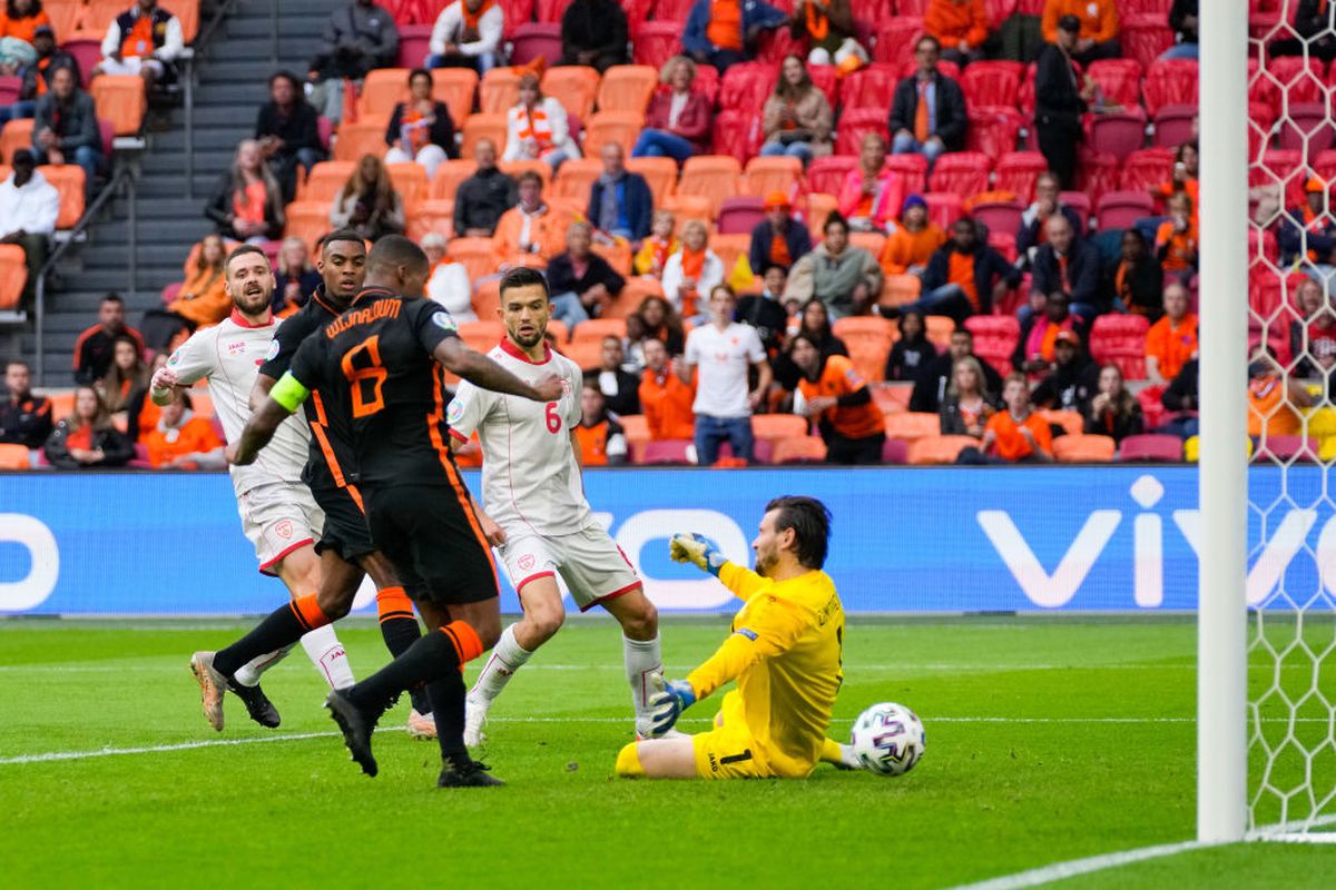 Macedonia de Nord - Olanda 0-3 » L-a supărat pe Pandev la retragere! Cum s-a descurcat Kovacs în primul lui meci la Euro