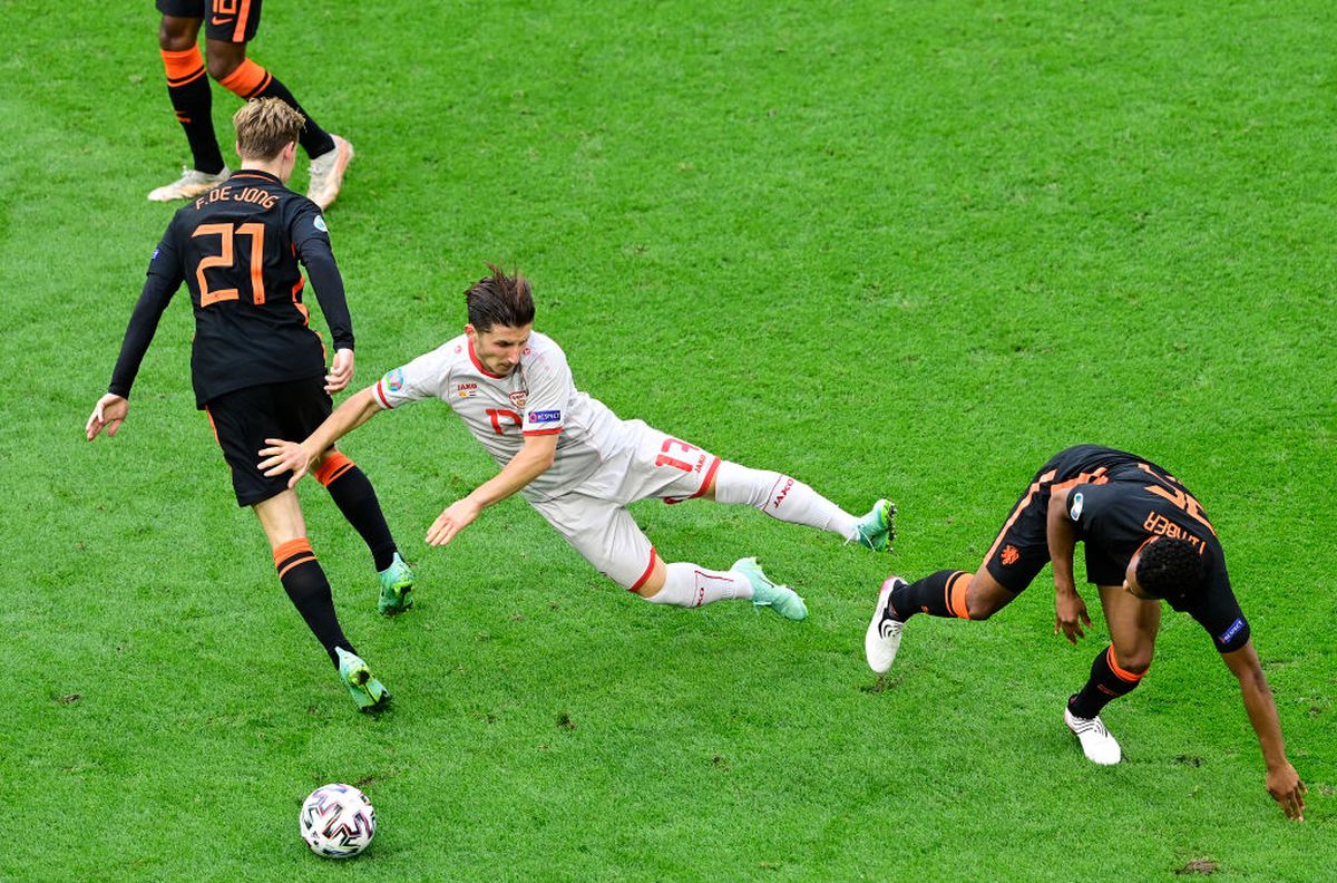 Macedonia de Nord - Olanda 0-3 » L-a supărat pe Pandev la retragere! Cum s-a descurcat Kovacs în primul lui meci la Euro
