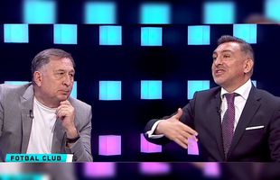Crăciunescu și Ilie Dumitrescu, dialog aprins în direct la TV: „Hai, mă, lasă-mă în pace!” / „Am vorbit cu Hagi!”