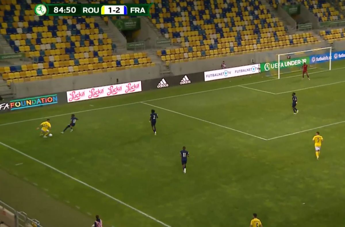 România U19, gol anulat în meciul cu Franța U19
