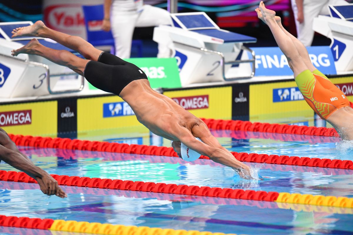 David Popovici, semifinală 100 metri liber