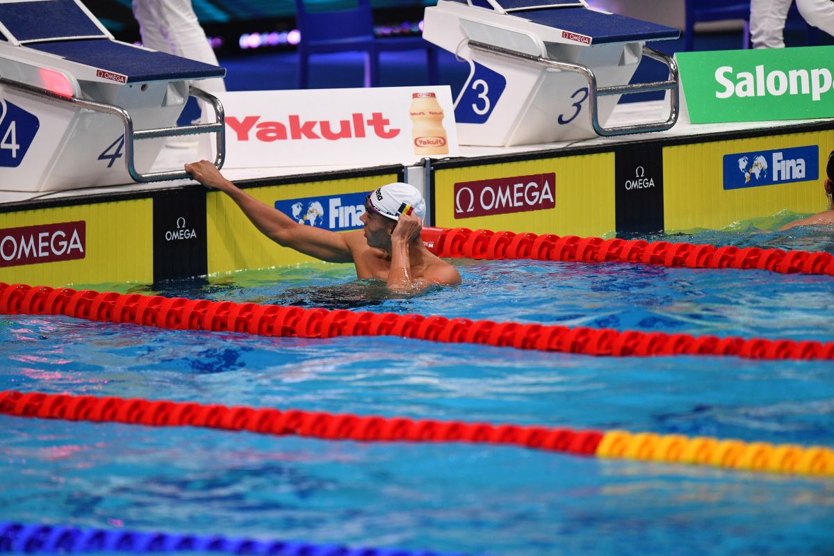 David Popovici, semifinală 100 metri liber