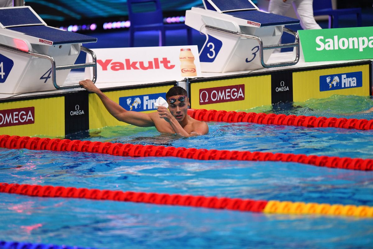 David Popovici, semifinală 100 metri liber