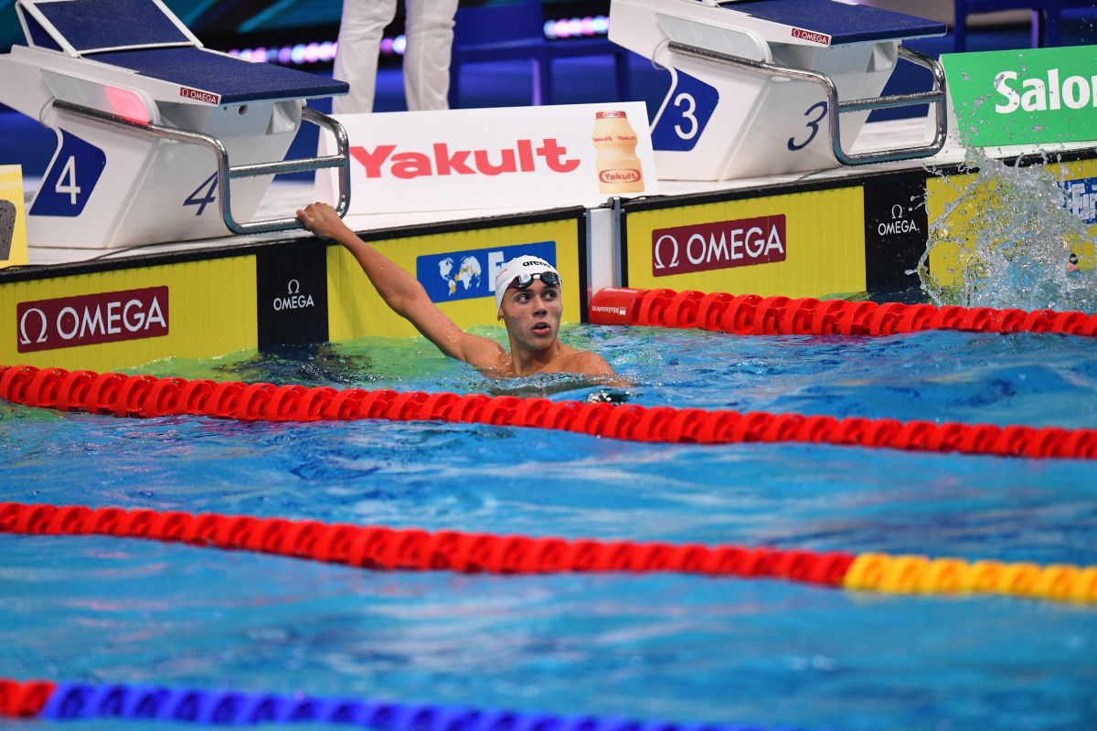 David Popovici, semifinală 100 metri liber