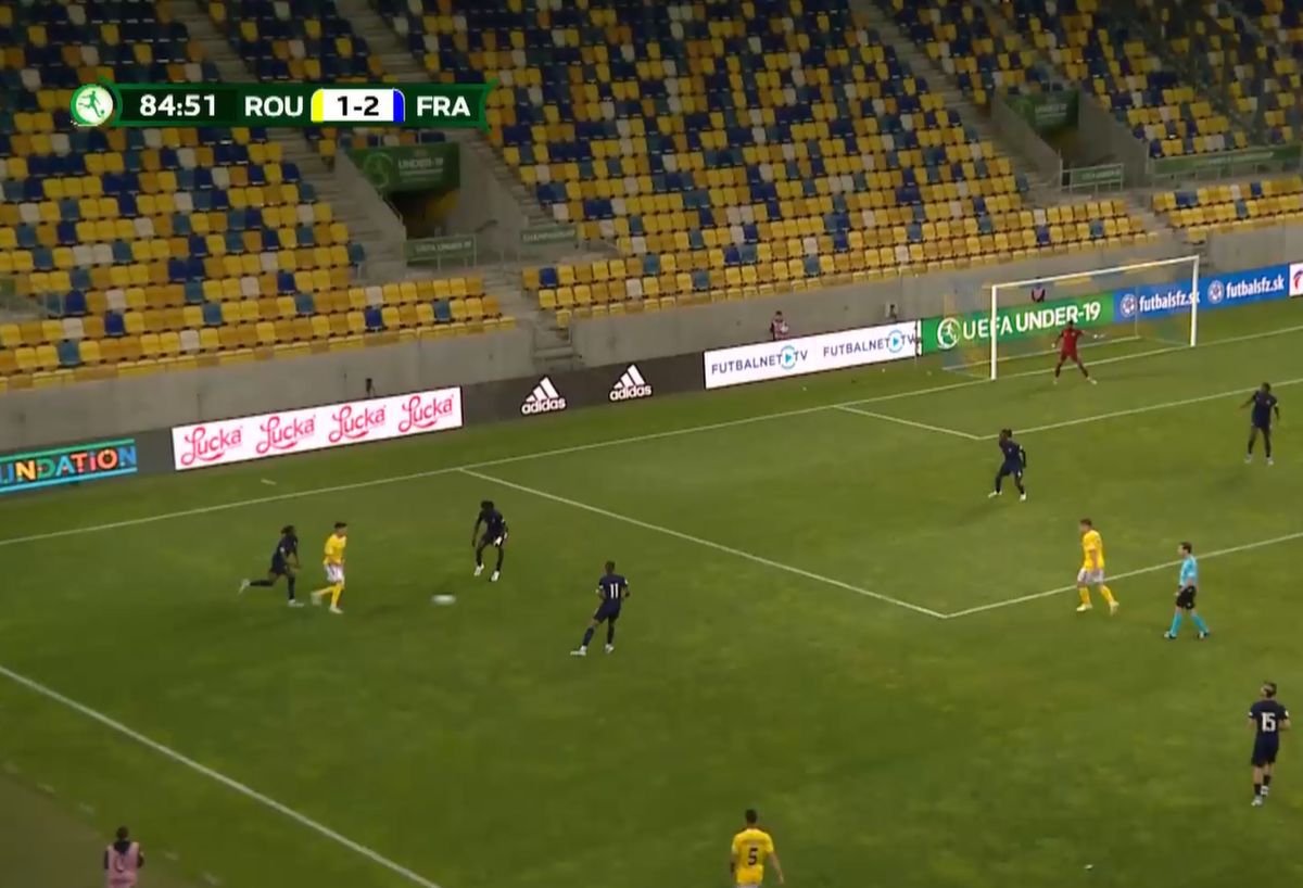 România U19, gol anulat în meciul cu Franța U19