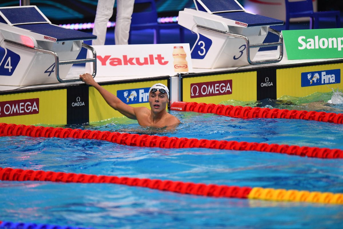 David Popovici, semifinală 100 metri liber