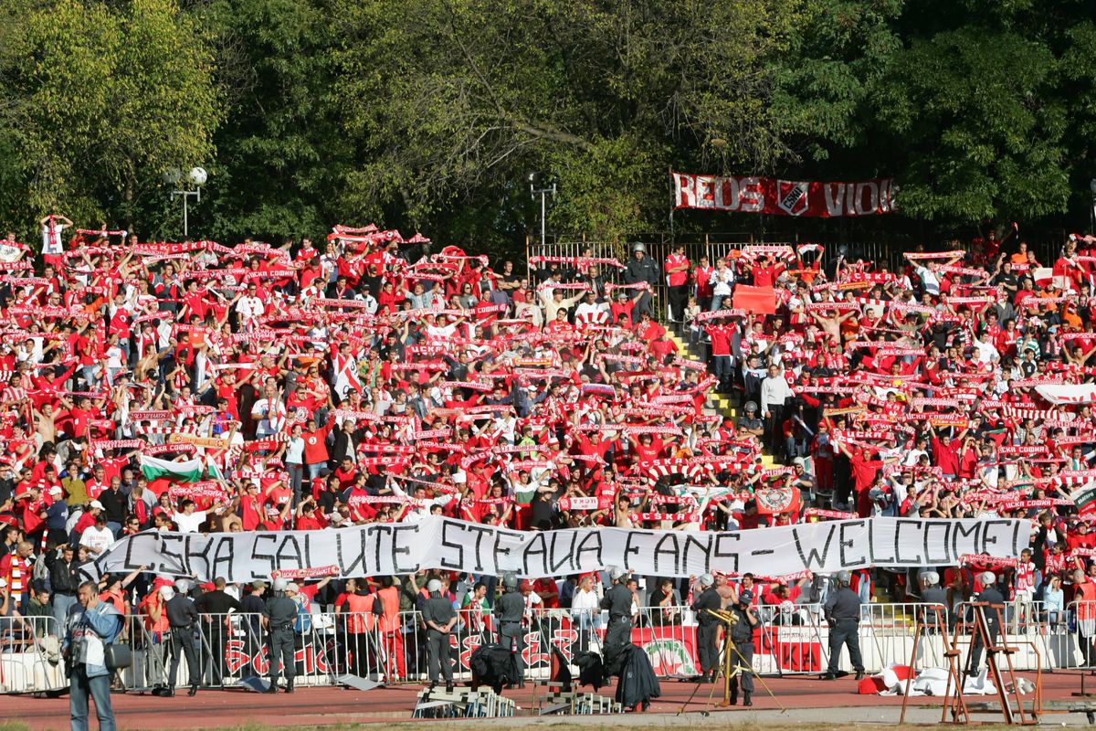 FCSB vs. CSA Steaua de Bulgaria! Marea provocare: va susține Peluza Sud, înfrățită cu galeria clubului tradițional, ȚSKA Sofia, pe FCSB de Bulgaria?