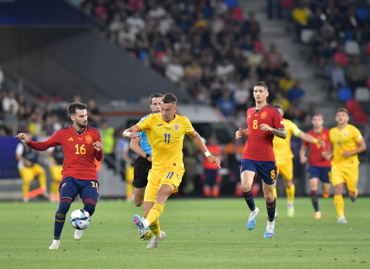 Căpitanul României U21, după înfrângerea usturătoare cu Spania: „Atunci am simțit că începe greul”