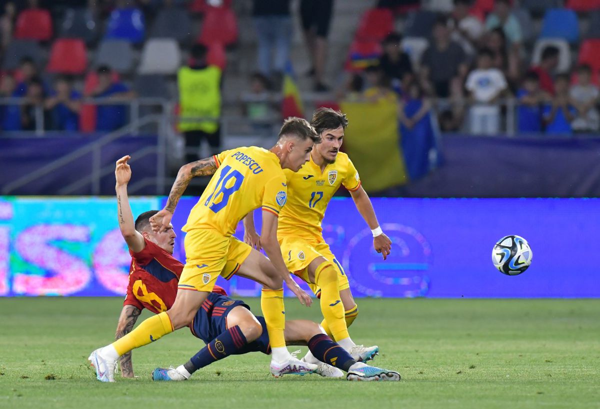 Căpitanul României U21, după înfrângerea usturătoare cu Spania: „Atunci am simțit că începe greul”