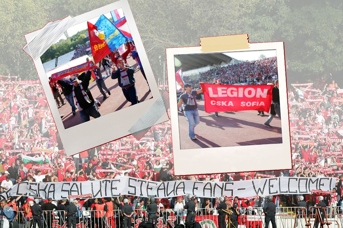 FCSB vs. CSA Steaua de Bulgaria! Marea provocare: va susține Peluza Sud, înfrățită cu galeria clubului tradițional, ȚSKA Sofia, pe FCSB de Bulgaria?