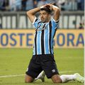 Luis Suarez, în tricoul lui Gremio. 
Foto: Imago