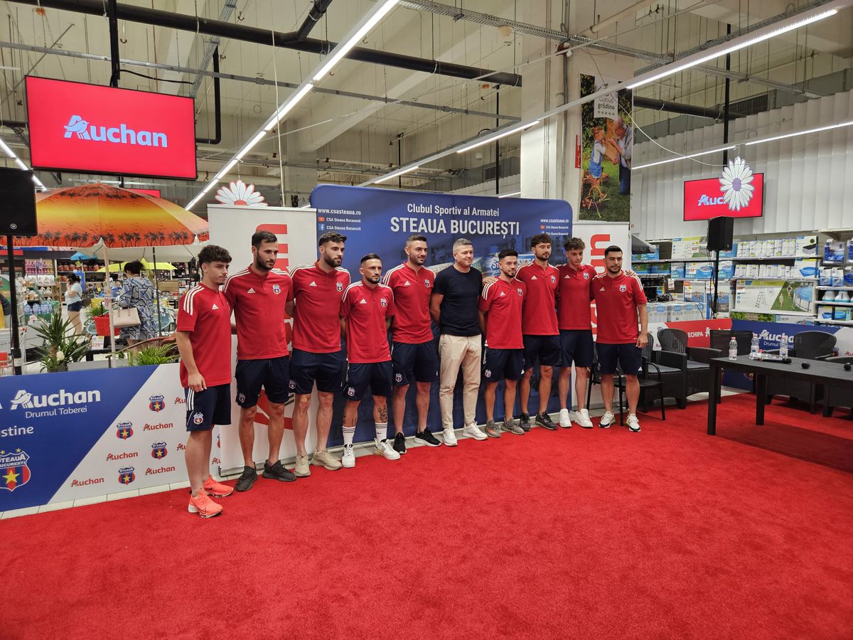 Steaua și-a prezentat transferurile, Oprița e resemnat: „În momentul ăsta nu am speranțe legate de promovare!” + ce își propun „militarii” în noul sezon