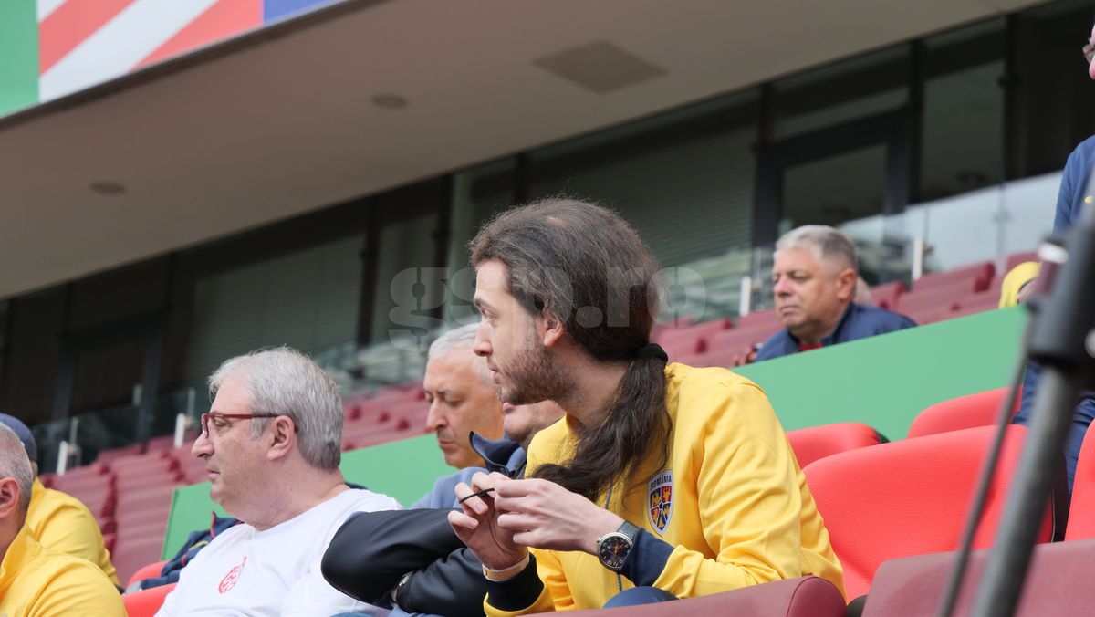 Vasile Dîncu și-a adus și fiul la Euro 2024