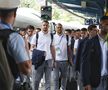 Naționala României a ajuns la Koln. Imagini surprinse în gară de fotoreporterul GSP Cristi Preda