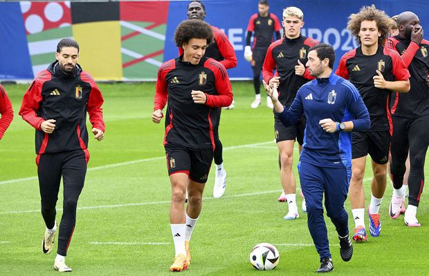 Belgia, fără un nume mare contra României » Lăsat la hotel, după ce a ieșit cu dureri din antrenament: „Mâine face RMN”