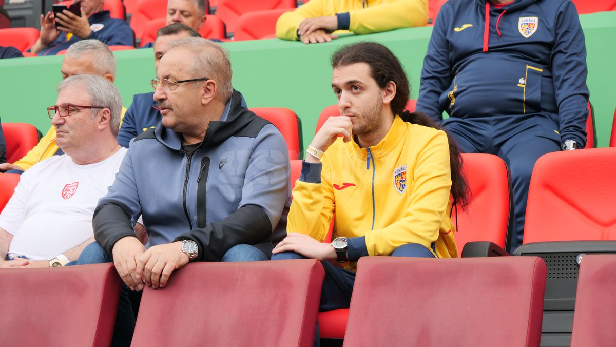 Vasile Dîncu și-a adus și fiul la Euro 2024